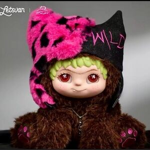 wakuku panther monarch large doll authentic